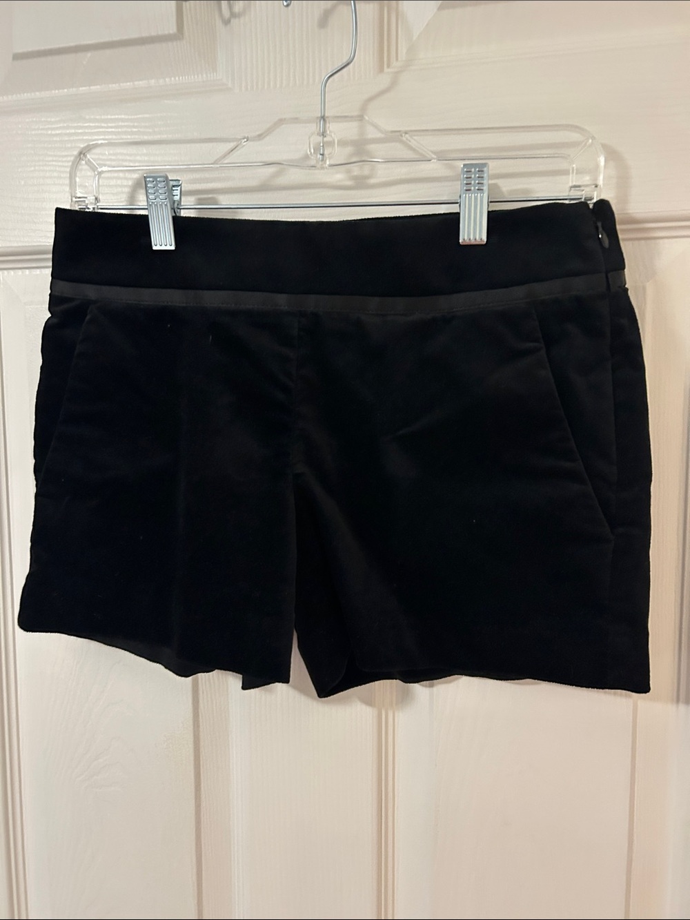 Ann Taylor Loft velvet shorts size 0